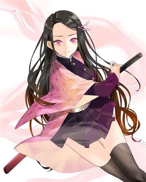 Nezuko Kamado (竈門 (かまど) 禰 (ね) 豆 (ず) 子 (こ) , Kamado Nezuko?) is the deuteragonist of Demon Slayer: Kimetsu no Yaiba. She is a demon and the younger sister of Tanjiro Kamado and one of the two remaining members of the Kamado family. Formerly a human, she was attacked and transformed into a demon by Muzan Kibutsuji. Nezuko is a young girl with fair skin, visibly large ... 